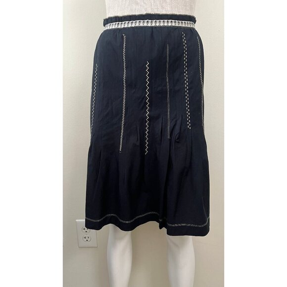 PHILOSOPHY DI ALBERTA FERRETTI STITCH DESIGN SKIRT 10 - Picture 1 of 5